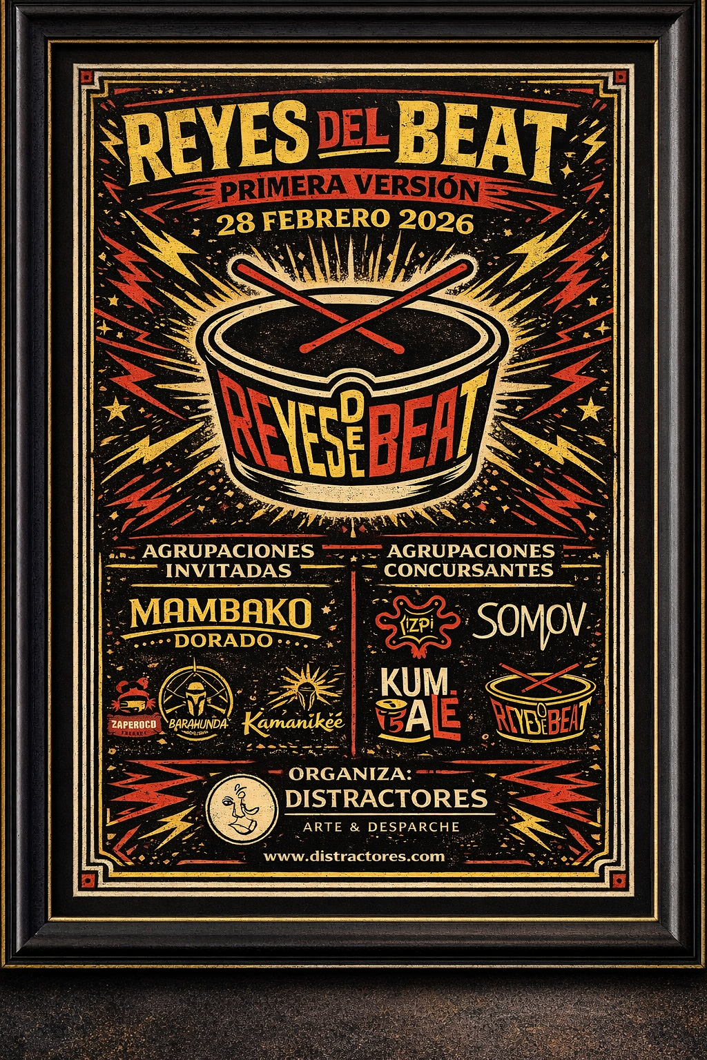 Cartel 1/4 pliego